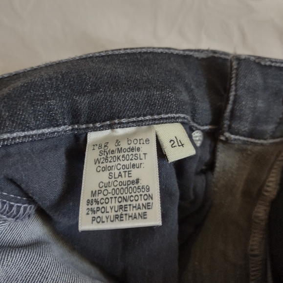 New 🎀 Rag & Bone Evelyn Slate Jeans - Picture 10 of 10